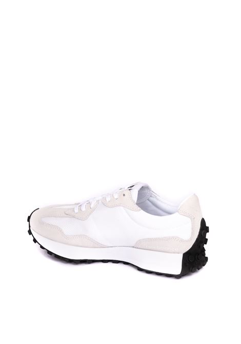 White 327 sneaker NEW BALANCE | 327CWB ULEATHER-WHT/BLK